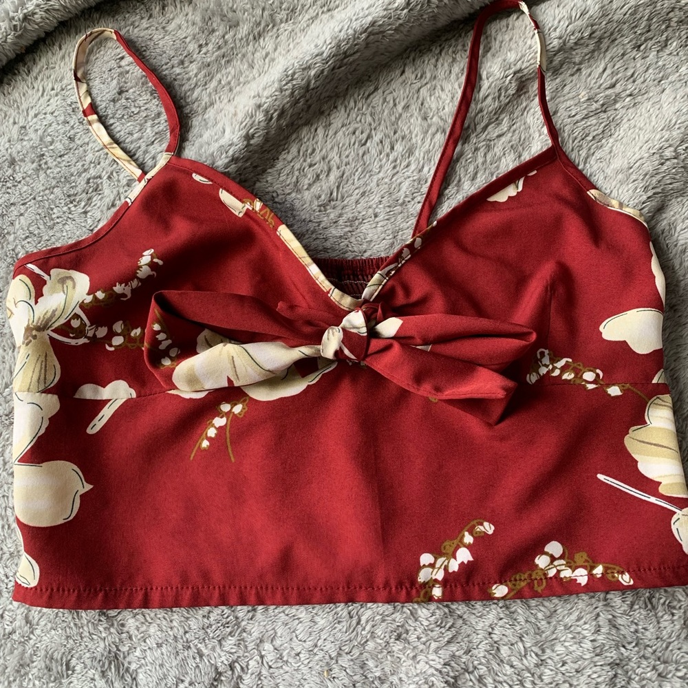 Shein cropped tank top